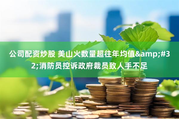 公司配资炒股 美山火数量超往年均值&#32;消防员控诉政府裁员致人手不足